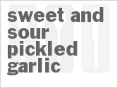 recipe for sweet and sour pickled garlic