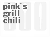 recipe for pink's grill chili