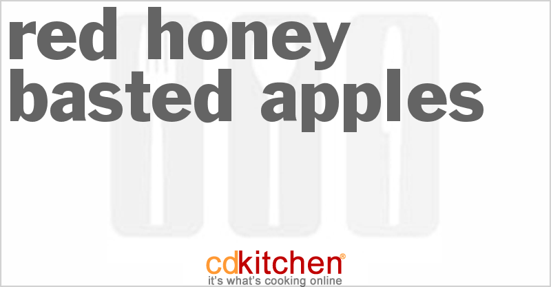 Red Honey Basted Apples - CDKitchen.com