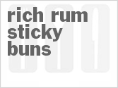 recipe for rich rum sticky buns