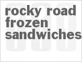 recipe for rocky road frozen sandwiches