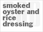 recipe for smoked oyster and rice dressing