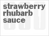 recipe for slow cooker strawberry rhubarb sauce