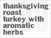 recipe for roast turkey with aromatic herbs