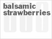 recipe for balsamic strawberries