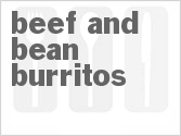 recipe for slow cooker beef and bean burritos