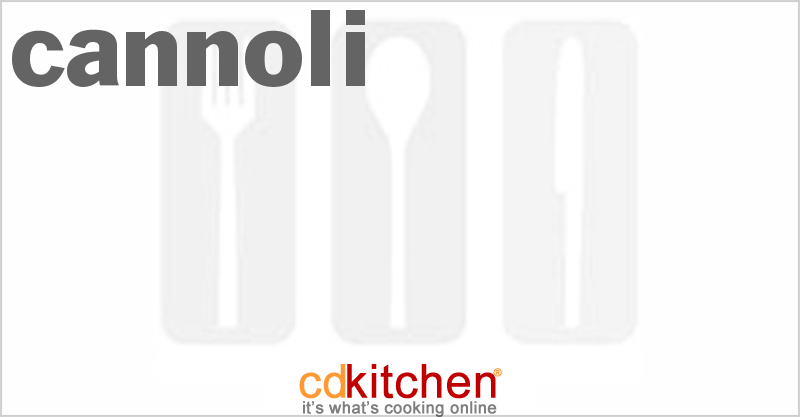 Cannoli - CDKitchen.com