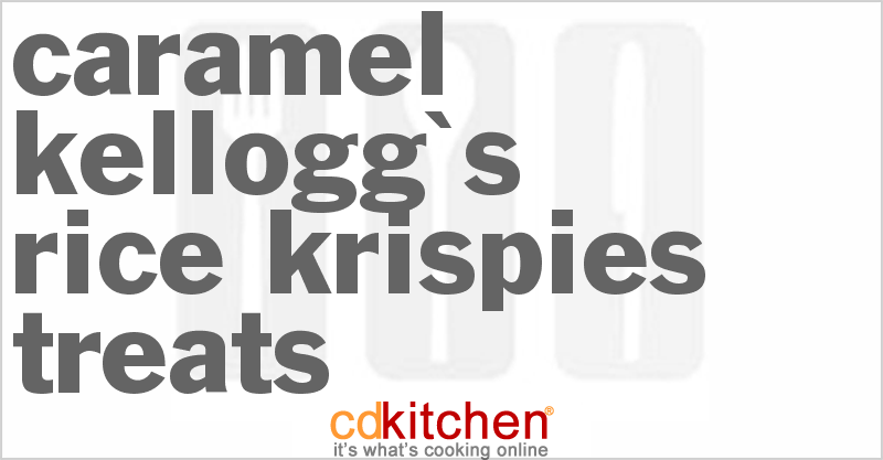 Caramel Kellogg's Rice Krispies Treats - CDKitchen.com