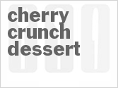 recipe for cherry crunch dessert