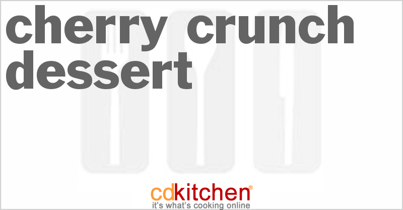 Cherry Crunch Dessert - CDKitchen.com