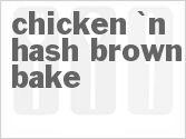 recipe for chicken 'n hash brown bake