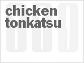 recipe for chicken tonkatsu