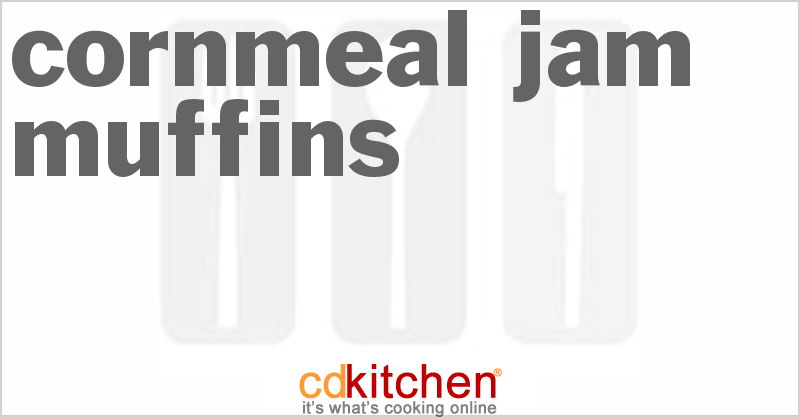 Cornmeal Jam Muffins - CDKitchen.com