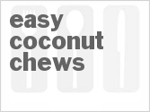 recipe for easy coconut chews