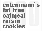 recipe for entenmann's fat-free oatmeal raisin cookies