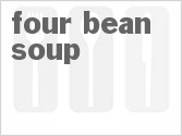 recipe for four bean soup