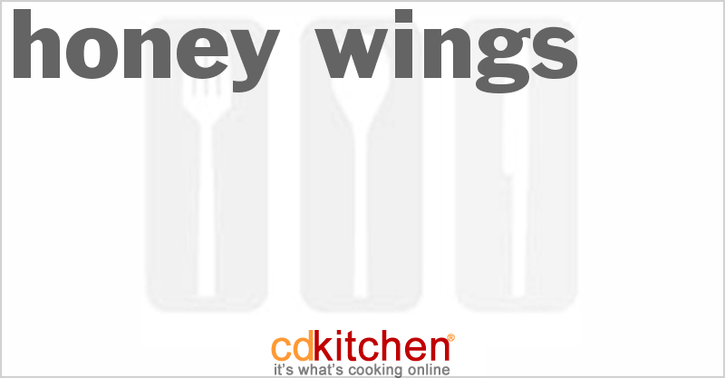 Honey Wings - CDKitchen.com