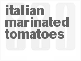 recipe for italian marinated tomatoes