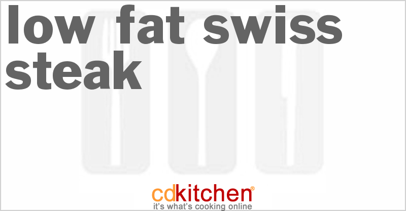 Low-Fat Swiss Steak - CDKitchen.com