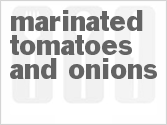 recipe for marinated tomatoes and onions