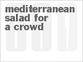 recipe for mediterranean salad for a crowd