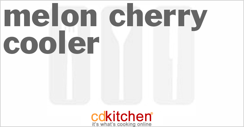 Melon Cherry Cooler - CDKitchen.com