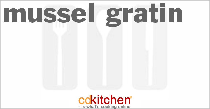 Mussel Gratin - CDKitchen.com
