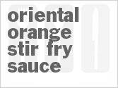 recipe for asian orange stir-fry sauce
