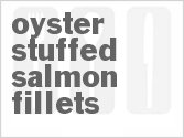 recipe for oyster-stuffed salmon fillets