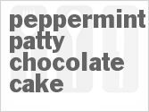 recipe for peppermint patty chocolate cake