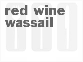 recipe for red wine wassail