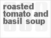 recipe for roasted tomato and basil soup