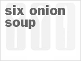 recipe for six onion soup
