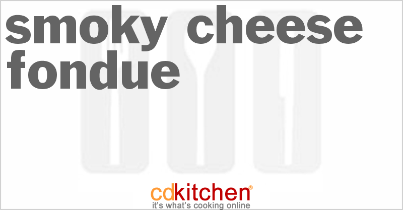 Smoky Cheese Fondue - CDKitchen.com