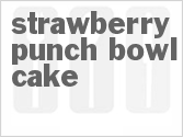 recipe for strawberry punch bowl cake