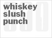 recipe for whiskey slush punch