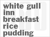 recipe for white gull inn breakfast rice pudding