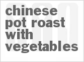 Chinese Pot Roast With Vegetables