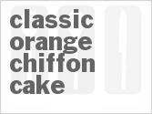Classic Orange Chiffon Cake