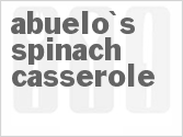 recipe for abuelo's spinach casserole