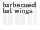 recipe for barbecued bat wings