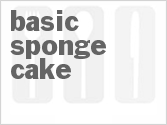 recipe for basic sponge cake
