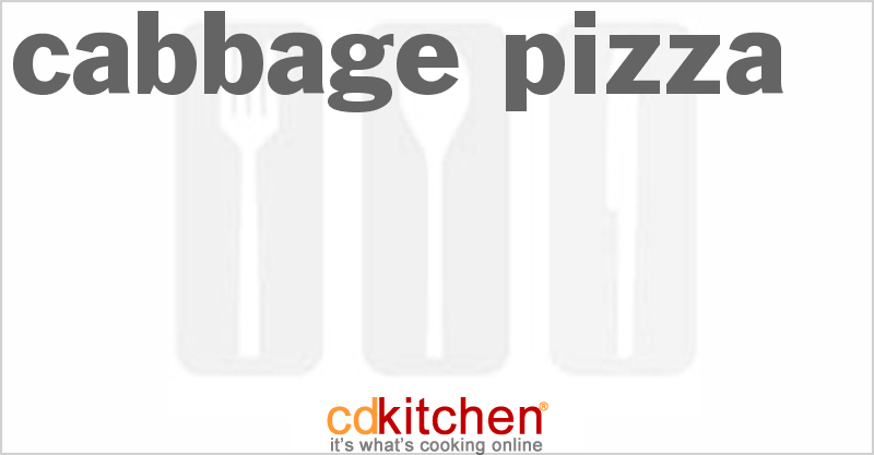 Cabbage Pizza - CDKitchen.com