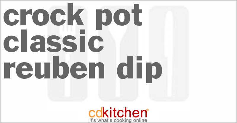 Classic Reuben Dip - CDKitchen.com