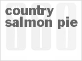 recipe for country salmon pie