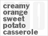 recipe for creamy orange sweet potato casserole