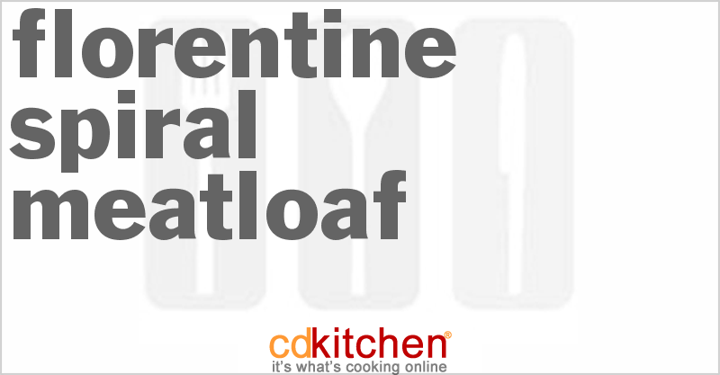 Florentine Spiral Meatloaf - CDKitchen.com