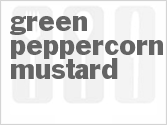 recipe for green peppercorn mustard
