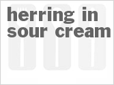 recipe for herring in sour cream