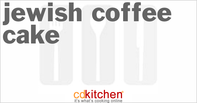Jewish Coffee Cake - CDKitchen.com